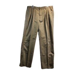 Hagger Pants Black Label Mens Size 38x34 Brown